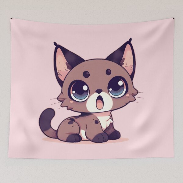 Item preview, Cute Caracal. designed and sold by Anna Halasek.