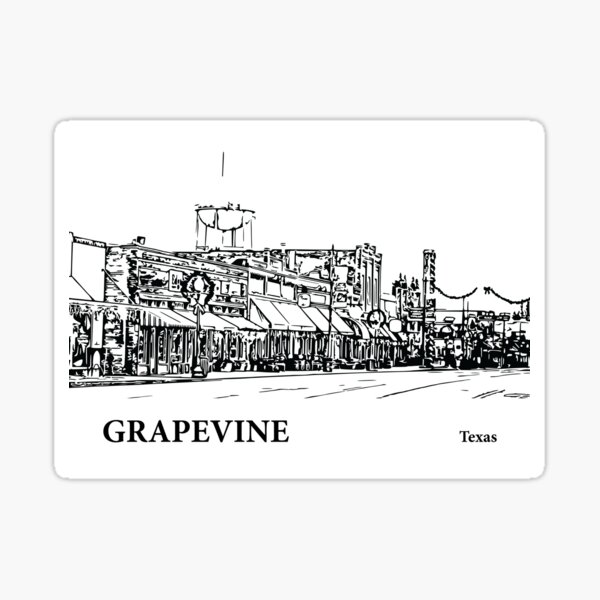 Item preview, Grapevine Texas designed and sold by Lakeric.