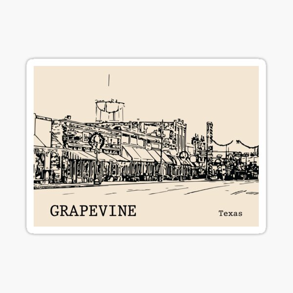 Item preview, Grapevine Texas designed and sold by Lakeric.