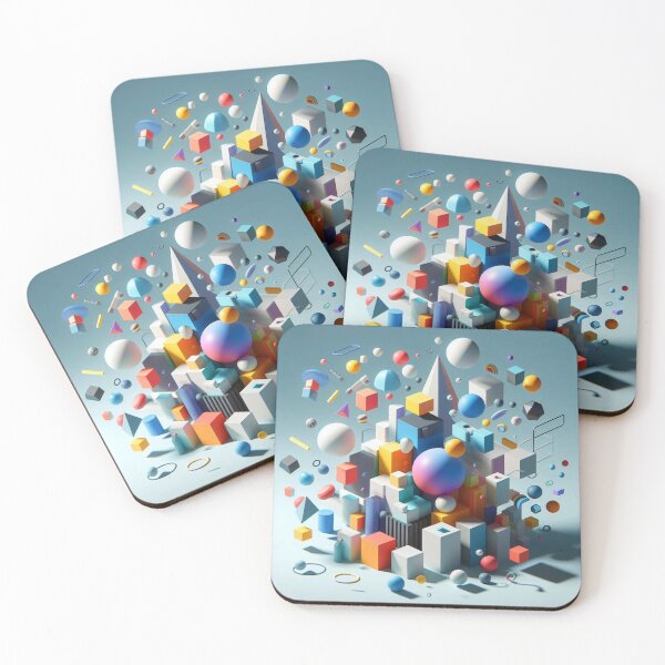 Item preview, Random geometric figures designed and sold by Trac-Fusion.