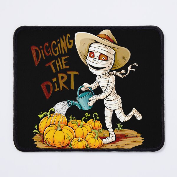Item preview, Gardener Mummy Watering Pumpkins designed and sold by ZPatchi.