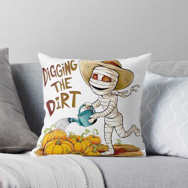 Item preview, Gardener Mummy Watering Pumpkins designed and sold by ZPatchi.