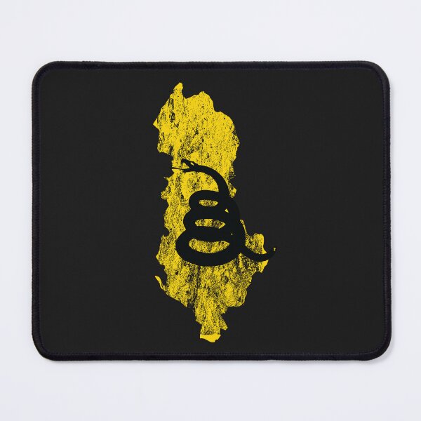 Item preview, Distressed ALBANIA   - Freedom Is The Superpower - Gadsden Snake Flag - Dont Tread On Me design silhouette designed and sold by pelagio.
