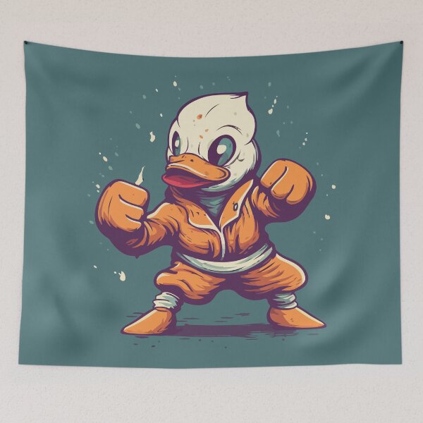Item preview, Kickboxer Duck designed and sold by Amir Faysal.