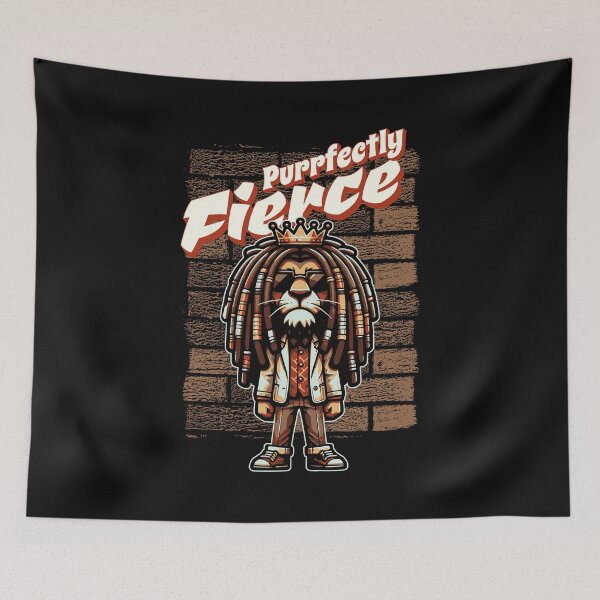 Item preview, Purrfectly Fierce designed and sold by SavvyEarth.