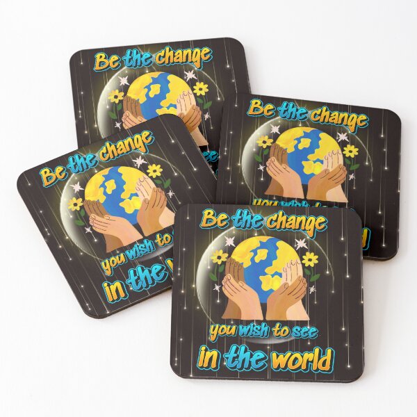 Item preview, Be the change you wish to see in the world designed and sold by ZibaCentralShop.