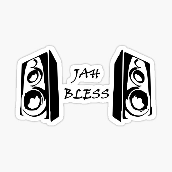 Aperçu de l'œuvre Que Dieu bénisse la culture du système sonore rasta créée et vendue par MOST FIRE DESIGNS.
