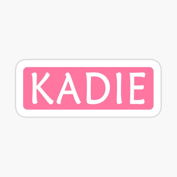Kadie Merch & Gifts for Sale | Redbubble