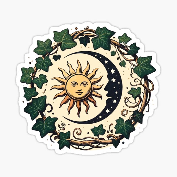 Vista previa del artículo con la obra «Sol y Luna», diseñado y vendido por Boog Monst .