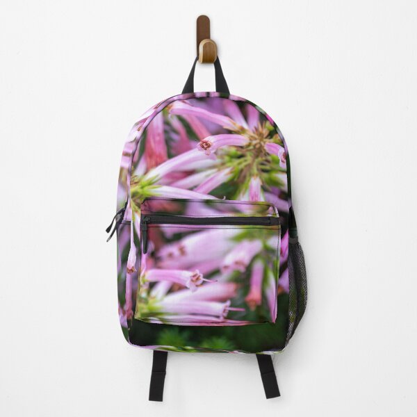 Item preview, Erica Pinea Wonderful White Pink Tubular Shaped Colorful Flowers designed and sold by Harmony Of The Mind.