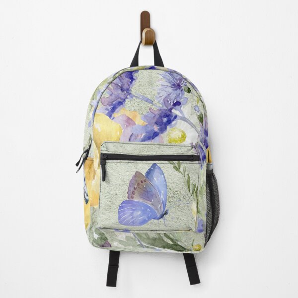 Item preview, Colorful Flower Field and Insects designed and sold by WhiteSoftPetals.
