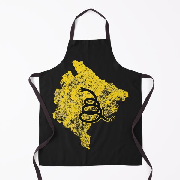 Item preview, Distressed MONTENEGRO - Freedom Is The Superpower - Modern Gadsden Snake Flag - Dont Tread On Me design designed and sold by pelagio.