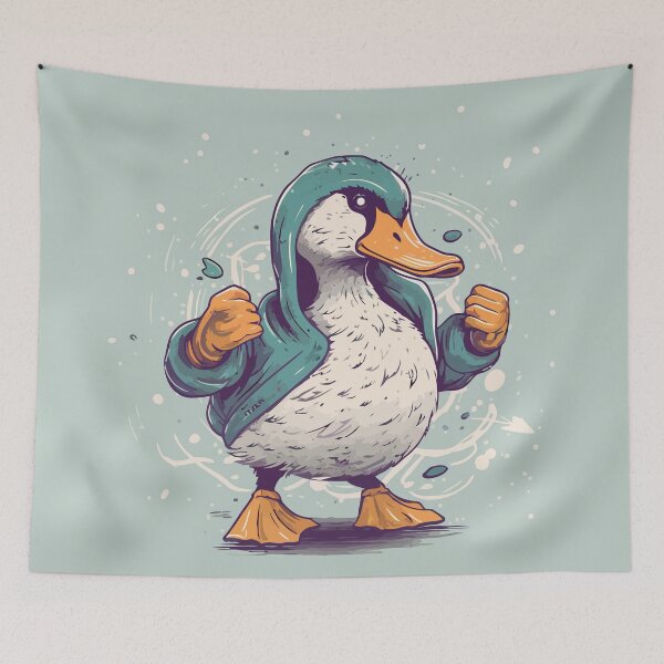 Item preview, Kickboxer Duck designed and sold by Amir Faysal.