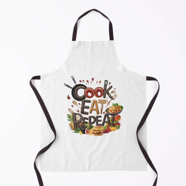 Item preview, Cooking Delight : "Cook, Eat, Repeat" designed and sold by deluxedigital1.