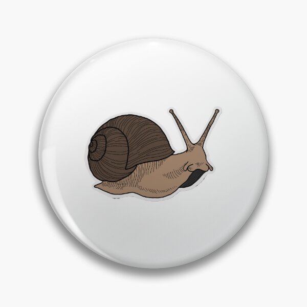 Item preview, Garden Snail Sticker designed and sold by SunSquareArt.