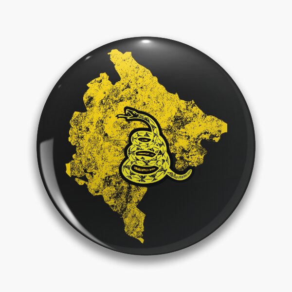 Item preview, Distressed MONTENEGRO  - Freedom Is The Superpower - Gadsden Snake Flag - Dont Tread On Me design designed and sold by pelagio.