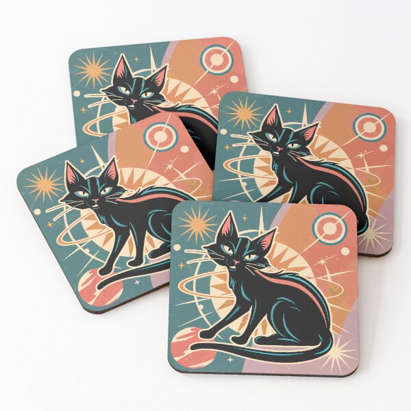 Item preview, Sticker T-Shirt Design Trending: Atomic Cat designed and sold by ForeverPrintsOK.