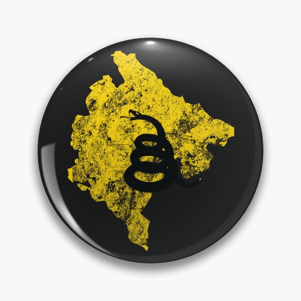 Item preview, Distressed MONTENEGRO  - Freedom Is The Superpower - Gadsden Snake Flag - Dont Tread On Me design silhouette designed and sold by pelagio.