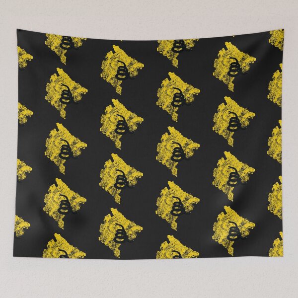 Item preview, Distressed MONTENEGRO  - Freedom Is The Superpower - Gadsden Snake Flag - Dont Tread On Me design silhouette designed and sold by pelagio.