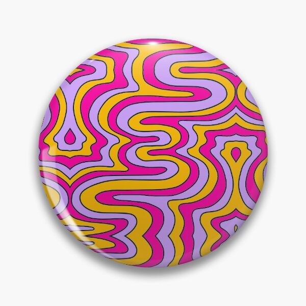 Item preview, Psychedelic candy groove pattern 1 designed and sold by Petternoholic.