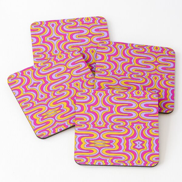 Item preview, Psychedelic candy groove pattern 1 designed and sold by Petternoholic.