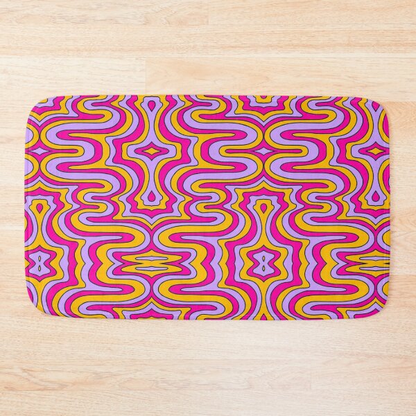Item preview, Psychedelic candy groove pattern 1 designed and sold by Petternoholic.