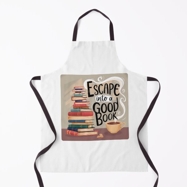 Item preview, Reading Escape : "Escape Into a Good Book" designed and sold by deluxedigital1.