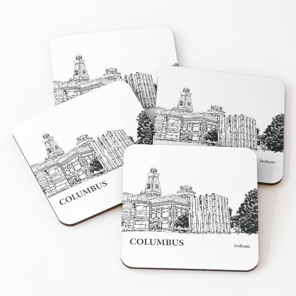 Item preview, Columbus Indiana designed and sold by Lakeric Cityscapes.