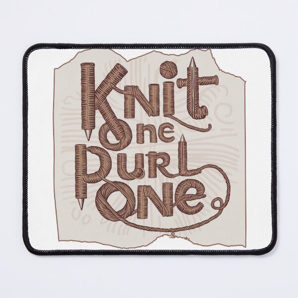 Item preview, Knitting Bliss: "Knit One, Purl One" designed and sold by deluxedigital1.