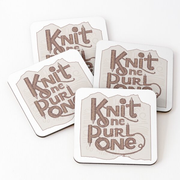 Item preview, Knitting Bliss: "Knit One, Purl One" designed and sold by deluxedigital1.