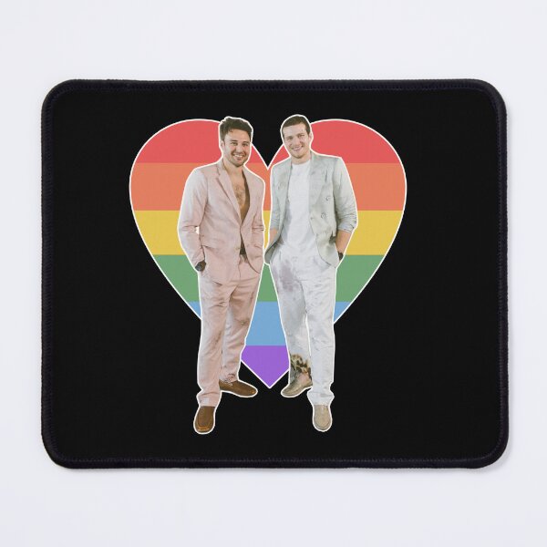 Item preview, Bachelor Buddie heart (on black) designed and sold by nerdspride.