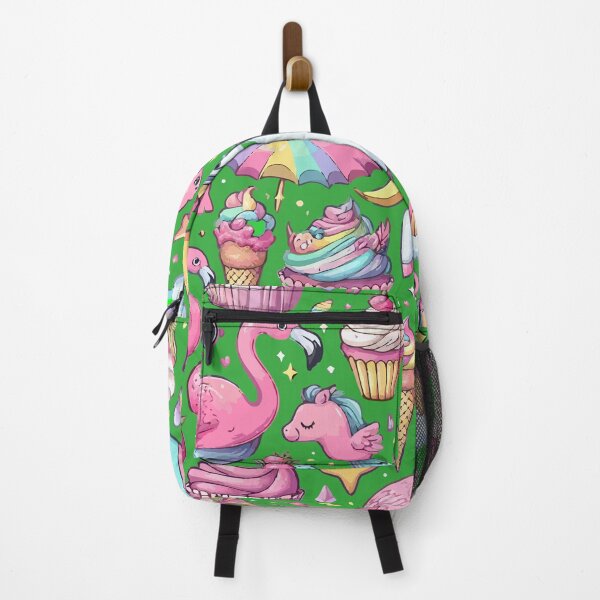 Item preview, Pony, flamingo, waffle and cupcake pattern design designed and sold by Mahilis.