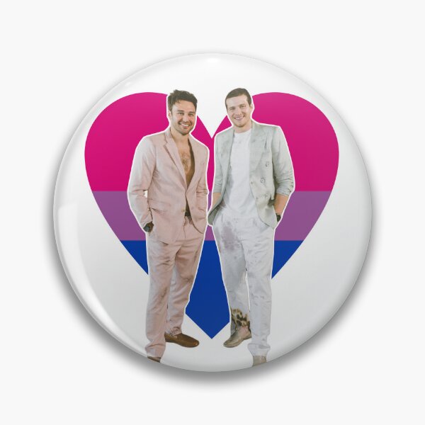 Item preview, Bachelor Buddie bi heart designed and sold by nerdspride.