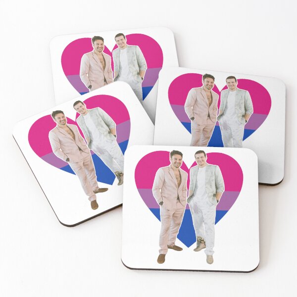 Item preview, Bachelor Buddie bi heart designed and sold by nerdspride.