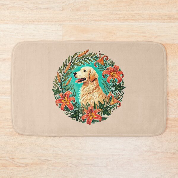 Item preview, Retro Golden Retriever designed and sold by FrictionMaxxing.