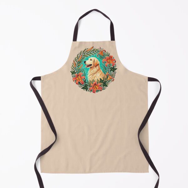 Item preview, Retro Golden Retriever designed and sold by FrictionMaxxing.