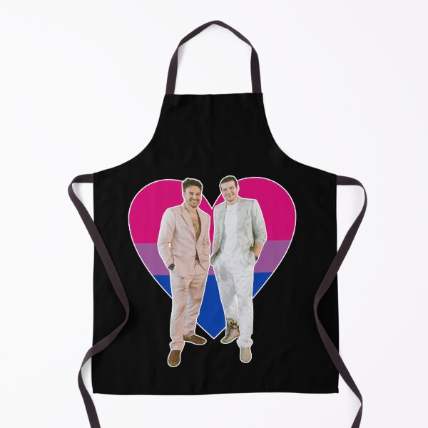 Item preview, Bachelor Buddie bi heart (on black) designed and sold by nerdspride.