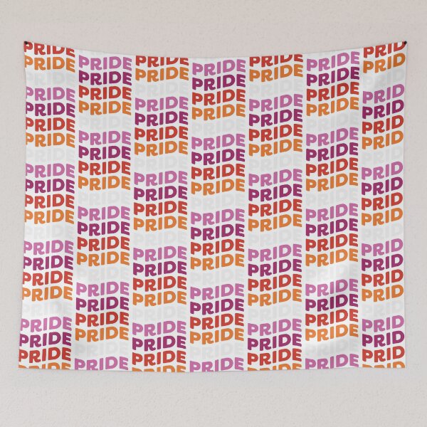 Item preview, PRIDE (curved): Lesbian (5) designed and sold by Skyler Orion X.