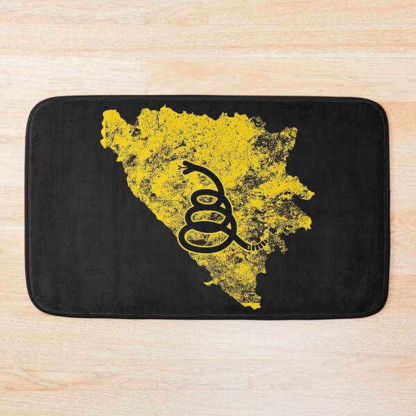 Item preview, Distressed BOSNIA AND HERZEGOVINA  - Freedom Is The Superpower - Modern Gadsden Snake Flag - Dont Tread On Me design designed and sold by pelagio.