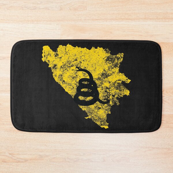 Item preview, Distressed BOSNIA AND HERZEGOVINA  - Freedom Is The Superpower -  Gadsden Snake Flag - Dont Tread On Me design silhouette designed and sold by pelagio.