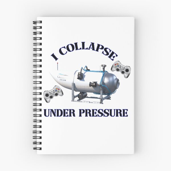 Item preview, i collapse under pressure ocean gate meme designed and sold by EpicEpperal.