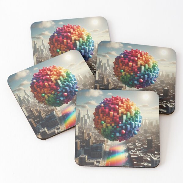 Item preview, Color Sphere in the City of the Future designed and sold by Trac-Fusion.