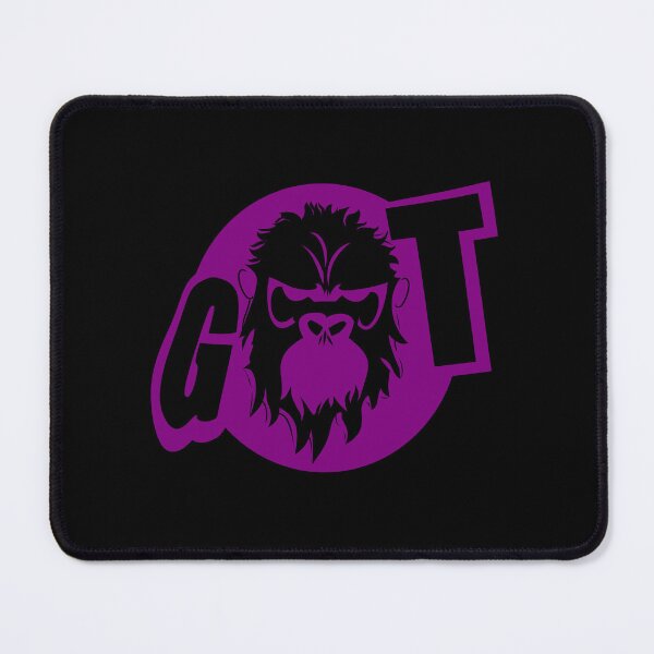 Item preview, Gorilla Face Logo in Purple and Black - , Stickers, T-Shirts designed and sold by MechanicalART.