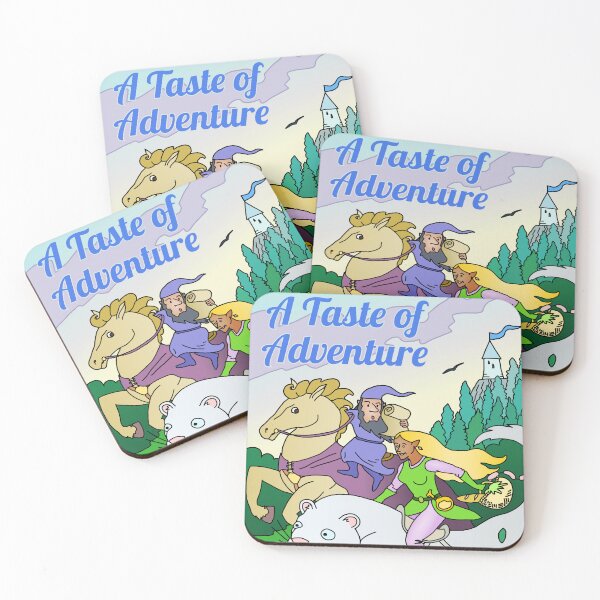 Item preview, A Taste of Adventure Poster Art designed and sold by BrushAndPen.