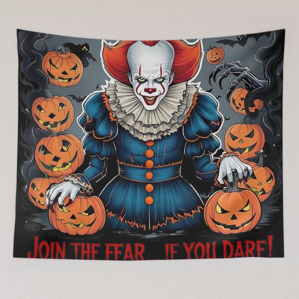 Item preview, Join the Fear: Scary Halloween Clown designed and sold by holidayT-shirt.