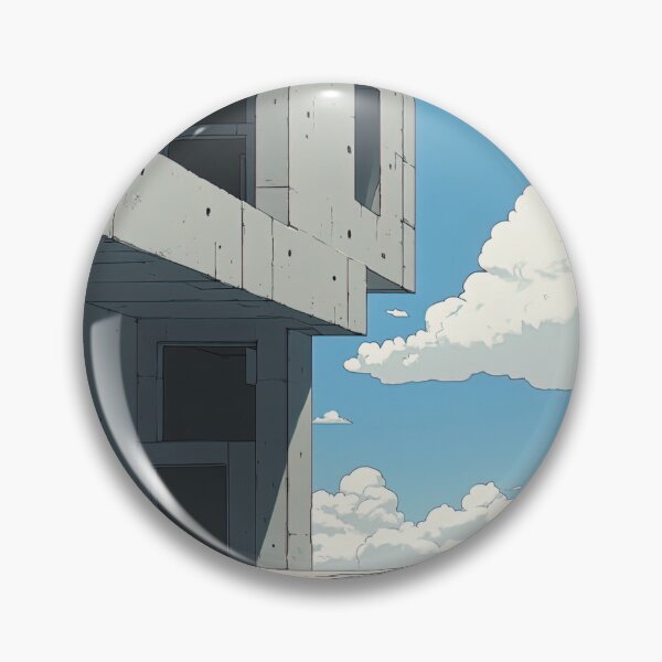 Item preview, Brutalist details, architecture | Anime style designed and sold by ComicsFactory.