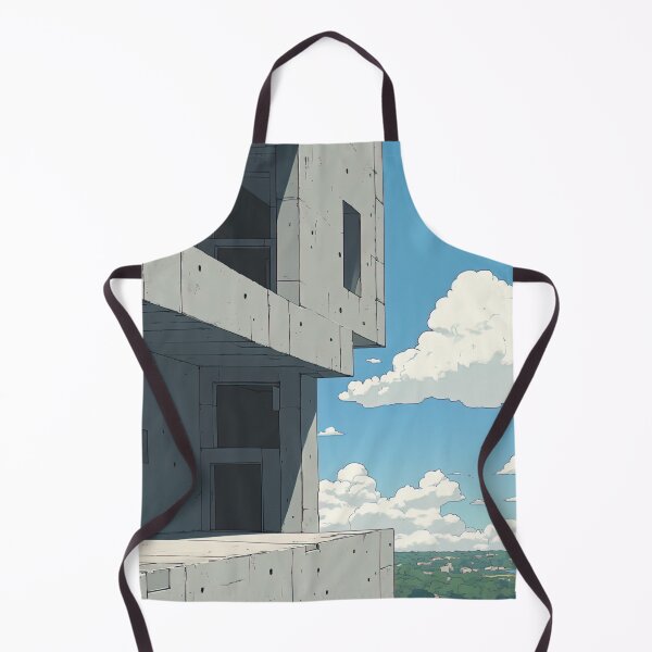 Item preview, Brutalist details, architecture | Anime style designed and sold by ComicsFactory.