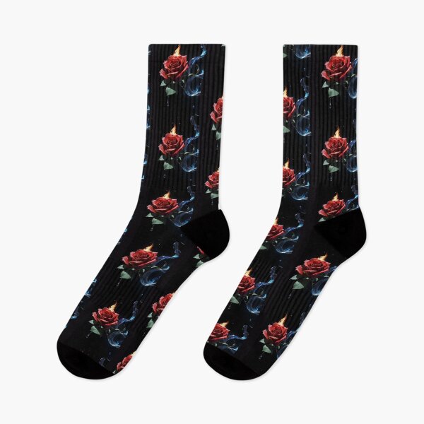 Item preview, The burning rose symbolizes beauty in pain  designed and sold by P-P-P-MOD.