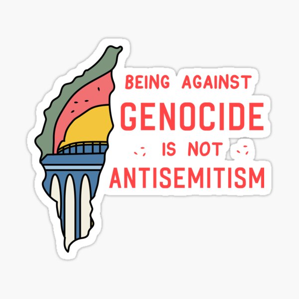 Item preview, Stop Genocide, Free Palestine designed and sold by spaceopy.