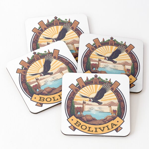 Item preview, Logo Bolivia Culture and nature designed and sold by JhonnyGraphics.